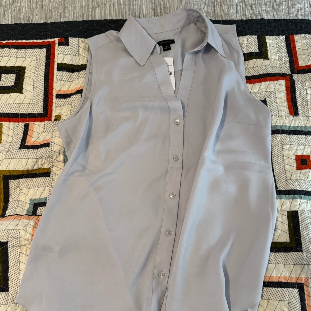 Ann Taylor Sleeveless Shirt